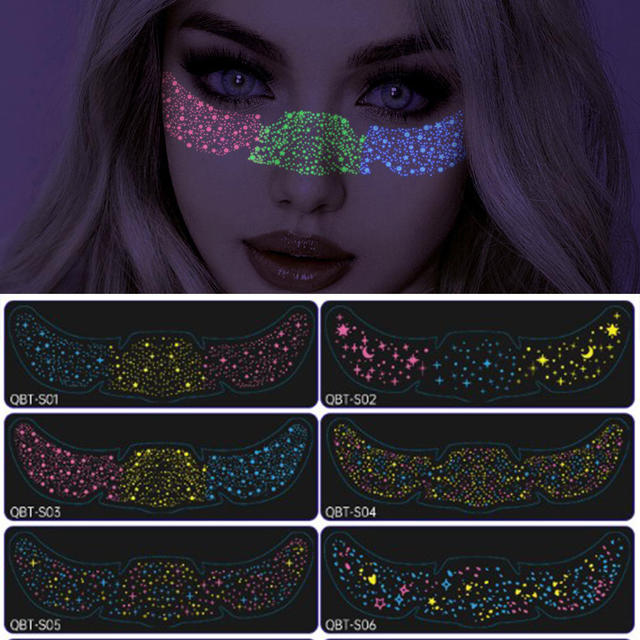 Tri-color Luminous Waterproof Eco-Friendly Paper Fashionable view 2