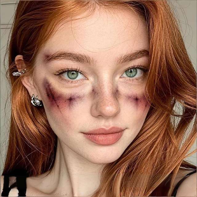 All Saints Scar Face Body Art Tattoo Sticker Realistic Water view 4