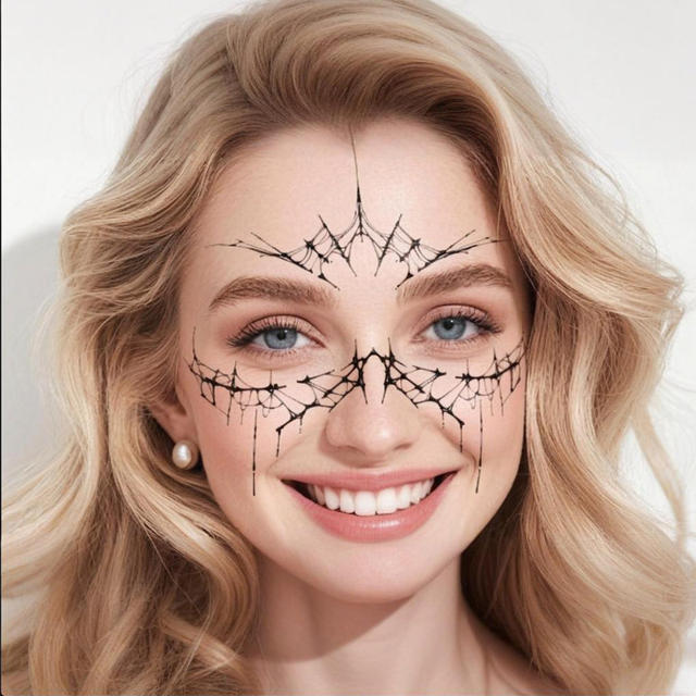 All Saints Personalized Paper Body Color Scar Face Tattoo St view 4