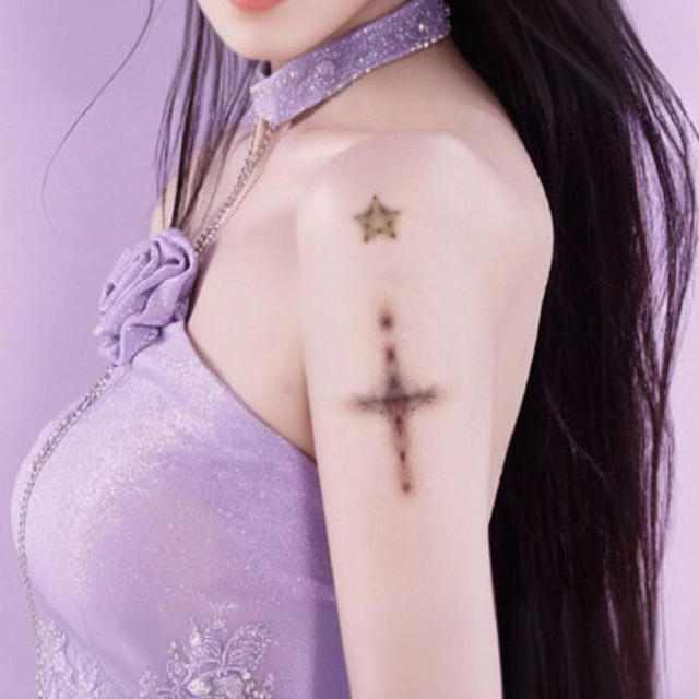 New Personalized Eco-Friendly Bruise Scar Tattoo Sticker Wat view 2
