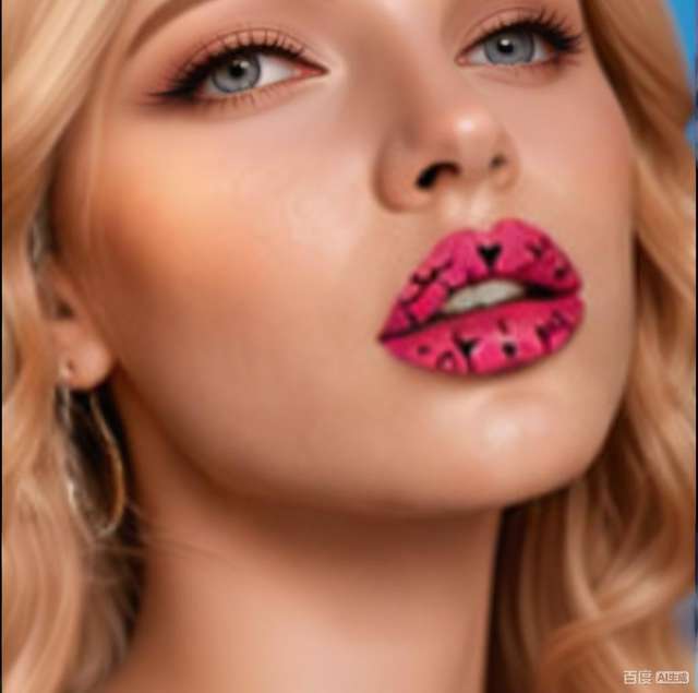 Halloween Sexy Fashionable Lip Tattoo Stickers Mouth Decals- view 2
